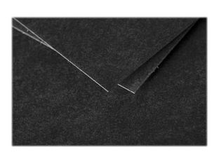 Clairefontaine Pollen - Noir - 106 x 213 mm - 210 g/m² - 25 carte(s) cartes pliées en deux