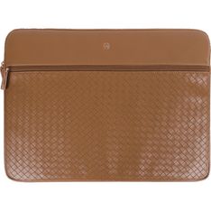 Oberthur Lisbonne - Housse pour ordinateur portable 15,6 pouces - 1 compartiment - 40,5 x 30 cm - Camel