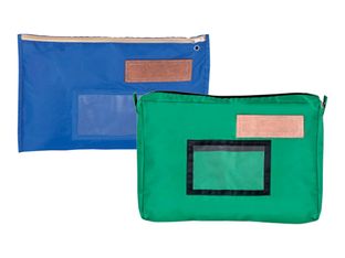 Wonday - Sac postal pour documents - nylon - bleu