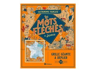 Le Robert Les mots fléchés de Jujubier - Gastronomie française - jeu de lettres