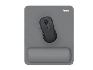 Fellowes Breyta - Tapis de souris avec repose-poignets - gris