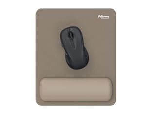 Fellowes Breyta - Tapis de souris avec repose-poignets - sable