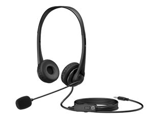 HP G2 - Micro-casque filaire - Jack 3,5 mm - noir