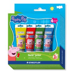 STAEDTLER - Noris® junior – Peinture au doigt Peppa Pig