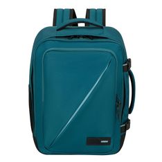 American Tourister – Sac à dos cabine Take2Cabin 15,6’’ – 26,5 L – Bleu