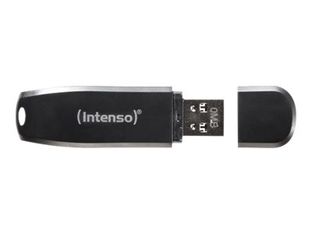 Intenso Speed Line - Clé USB - 128 Go - USB 3.0 - noir