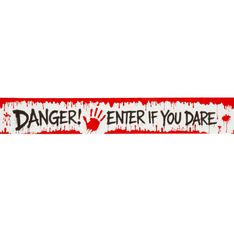 LEGAMI - Ruban Décoratif Halloween Danger