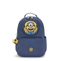 Sac à dos Kipling Minions seoul dungaree blue