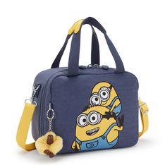 Sac isotherme Kipling Minions dungaree blue