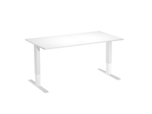 Bureau électrique - L140 - plateau blanc