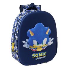 Mochila infantil 3D Safta Sonic City