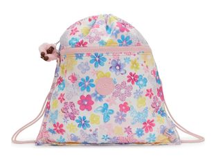 Kipling Back To School collection Supertaboo - Cartable taille M - polyester - Fleurs