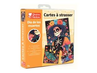 Graine Creative - Page à colorier - 180 x 180 mm - Day of the dead