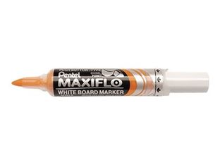 Pentel Maxiflo - Marqueur - pour tableau blanc - jaune - encre à base d'alcool - 5.7 mm