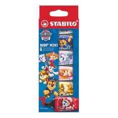 STABILO BOSS MINI Pat' Patrouille - Surligneur - Étui de 6