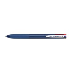 Stylo bille 4 couleurs Pilot super Grip corps bleu