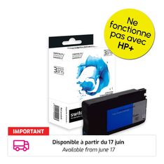 Cartouche compatible HP 937e - Cyan - Switch