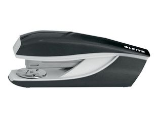 Leitz WOW 5502 - Agrafeuse - 30 feuilles / 3 mm - 24/6, 26/6 - plastique, métal - noir