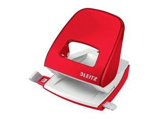 Leitz NeXXt WOW - Perforateur - 30 feuilles / 3 mm - métal - rouge