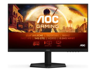 AOC Gaming 24G42E - Écran LED 24" - FHD 180 Hz - Fast IPS - 0,5 ms - noir