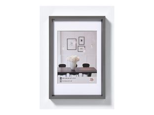Walther Steel Style - Cadre photo - Conçu pour : 6x8 po (15x20 cm) - plastique, MDF - rectangulaire