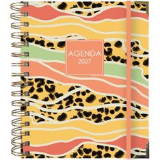 Agenda anual SweetColor 2027 A5 día por página New Afrika