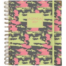 Agenda anual SweetColor 2027 A5 día por página Splash