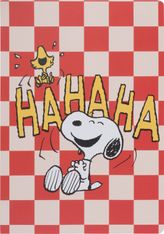 Peanuts - Carnet A5 Souple Ligné Illustré - Rires - 128 Pages