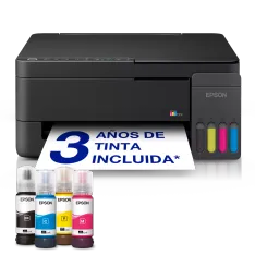 Impresora multifunción Epson EcoTank ET-2910 A4 Wi-Fi con depósitos de tinta recargables