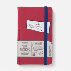 Carnet de notes A6 Journal à couverture rigide, rouge foncé - That Company Called If