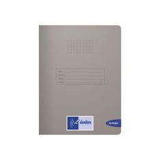 L'Écolier Cahier 24x32 192 pages Seyès PP 90g - Gris
