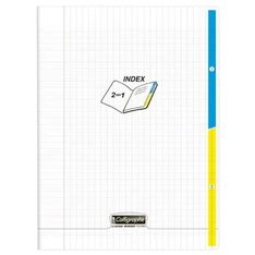 Clairefontaine Cahier Série 8000 24x32 cm 96p Séyès PP Incolore