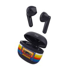 T'nB Écouteurs TWS ORIGIN TAPE Noir - Bluetooth 5.4, Autonomie 15h, Boîtier Charge