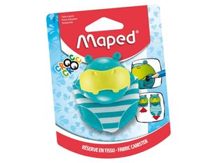 Maped Taille-crayon Croc Croc Hippo 1 trou réservoir tissu