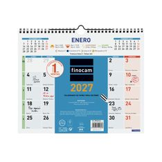 Finocam Calendario Color De Pared Para Escribir 2027 – 300 x 247 mm