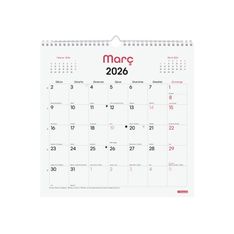 Finocam Calendario Chic De Pared Para Escribir 2027 – 300 x 300 mm