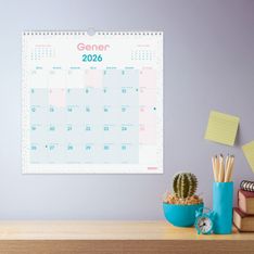Finocam Calendario Chic De Pared Para Escribir 2027 – 300 x 300 mm