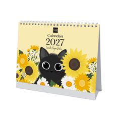 Finocam Calendario Art De Sobremesa Para Escribir 2027 – 210 x 150 mm