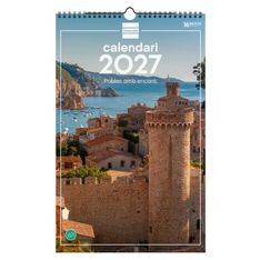 Finocam Calendario Imágenes De Pared Espiral Para Escribir 2027 – 250 x 400 mm