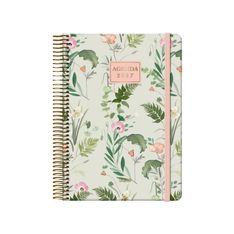 Agenda anual Dohe Velvet día por página con espiral 14 x 20 cm oasis