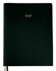 Agenda anual Dohe Zenith semana vista Wire-O 21 x 28 cm negro