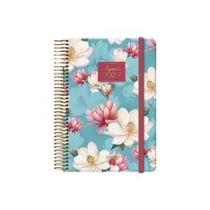 Agenda anual Dohe Gloss día por página con espiral 12,5 x 18 cm camelia Camelia