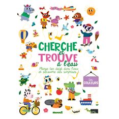 Cherche et trouve à l'eau - Les couleurs