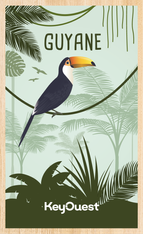 KeyOuest - Batterie externe Guyane26 - 10000mAh - Toucan