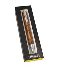 Online - Stylo Bille Vision Nature Walnut Bois et Métal avec Boîte