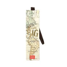 Legami Travel - Marque-page - 4,7 x 17,5 cm papier plastifié thème voyage