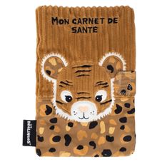 Les Déglingos Spéculos le tigre - Protège carnet de santé - Marron