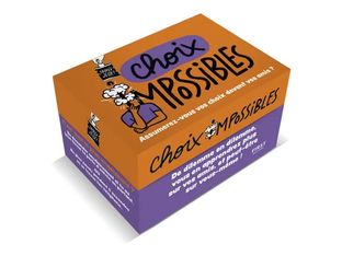 Choix impossibles - Soirée jeux - par Elo - livre d'activités