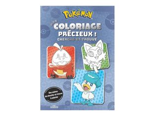 Mon coloriage précieux cherche-et-trouve - Pokémon - par The Pokémon Company - livre à colorier