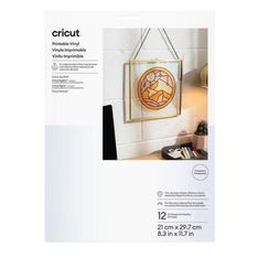 Cricut - Vinyle imprimable - Transparent A4 Lot de 12 feuilles